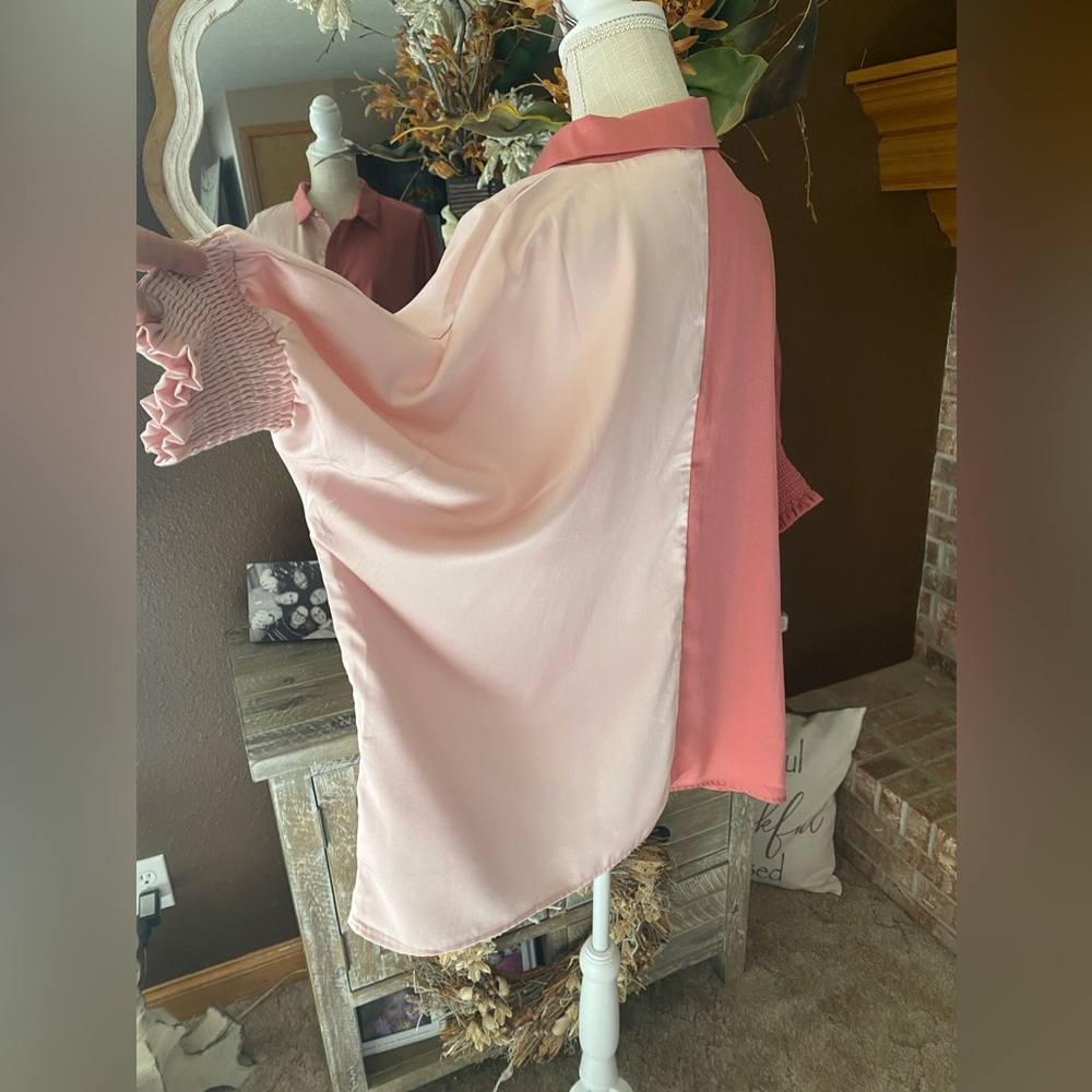 Blouse / ColorBlock - Picture 10 of 13